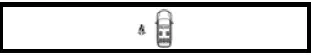 Nissan Armada rear seat belt warning indicator display