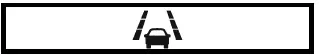 Nissan Armada lane departure warning and lane intervention indicator