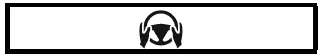 Nissan Armada steering assist active indicator symbol