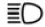 Nissan Armada high beam indicator