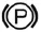 Nissan Armada electronic parking brake warning light icon